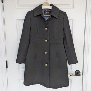 JCrew Classic Petite Lady Day Coat in Italian Double-cloth Wool with Thinsulate